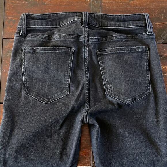 Pistola Black/Gray Wash Skinny Jeans Size 27 - Picture 3 of 5